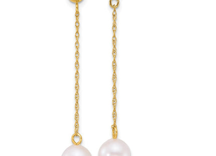 14k Yellow Gold Earrings Style XF890E - Classique Jewelry Inc.