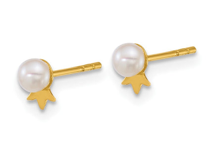 14k Yellow Gold Earrings Style XF895E - Classique Jewelry Inc.