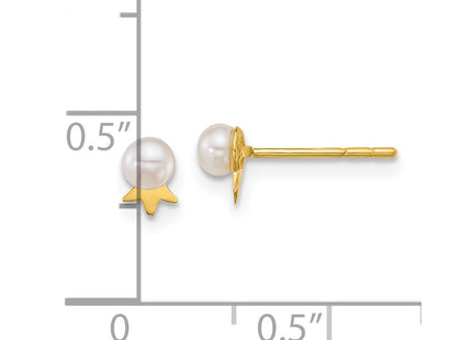 14k Yellow Gold Earrings Style XF895E - Classique Jewelry Inc.