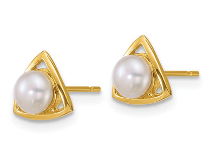 14k Yellow Gold Earrings Style XF896E - Classique Jewelry Inc.