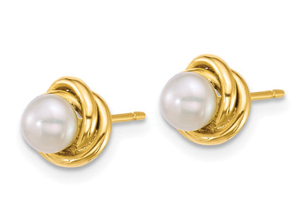 14k Yellow Gold Earrings Style XF897E - Classique Jewelry Inc.