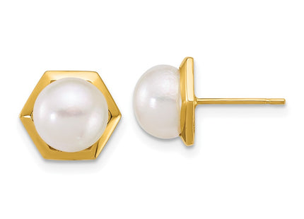 14k Yellow Gold Earrings Style XF901E - Classique Jewelry Inc.