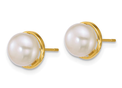 14k Yellow Gold Earrings Style XF902E - Classique Jewelry Inc.