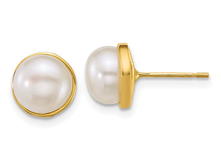 14k Yellow Gold Earrings Style XF902E - Classique Jewelry Inc.