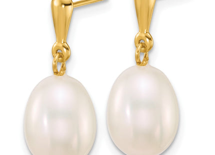 14k Yellow Gold Earrings Style XF908E - Classique Jewelry Inc.