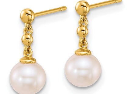 14k Yellow Gold Earrings Style XF910E - Classique Jewelry Inc.