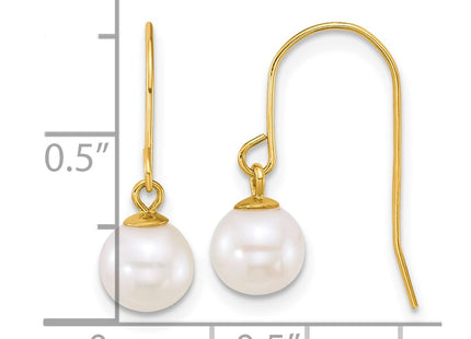 14k Yellow Gold Earrings Style XF915E - Classique Jewelry Inc.