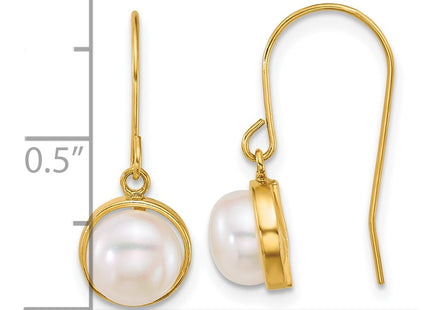 14k Yellow Gold Earrings Style XF916E - Classique Jewelry Inc.