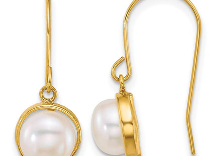14k Yellow Gold Earrings Style XF916E - Classique Jewelry Inc.