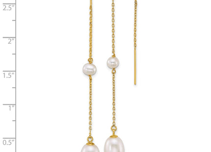 14k Yellow Gold Earrings Style XF917E - Classique Jewelry Inc.