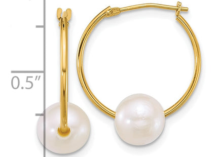 14k Yellow Gold Earrings Style XF920E - Classique Jewelry Inc.