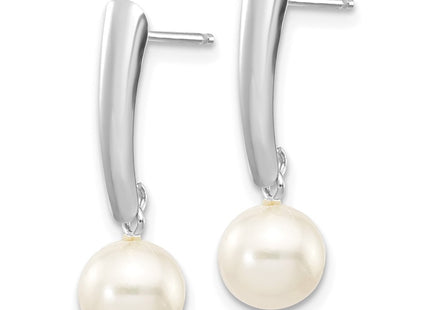 14k White Gold Earrings Style XFW263E - Classique Jewelry Inc.