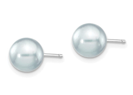 14k White Gold Earrings Style XFW291E - Classique Jewelry Inc.