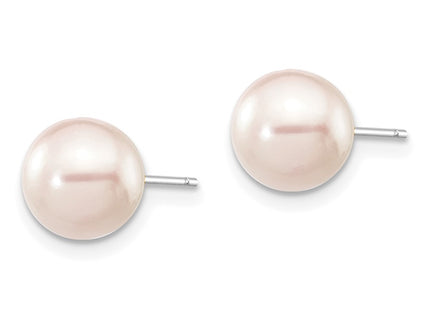 14k White Gold Earrings Style XFW301E - Classique Jewelry Inc.