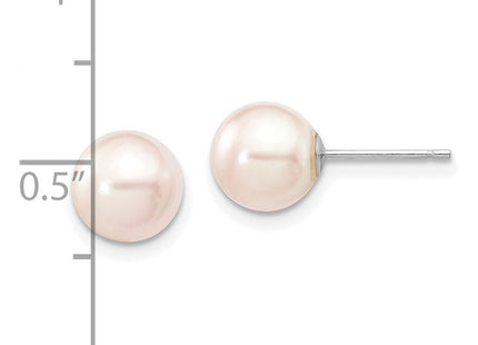 14k White Gold Earrings Style XFW301E - Classique Jewelry Inc.