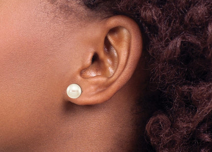 14k White Gold Earrings Style XFW302E - Classique Jewelry Inc.