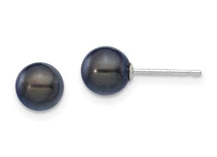 14k White Gold Earrings Style XFW333E - Classique Jewelry Inc.