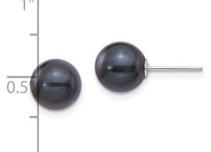 14k White Gold Earrings Style XFW348E - Classique Jewelry Inc.