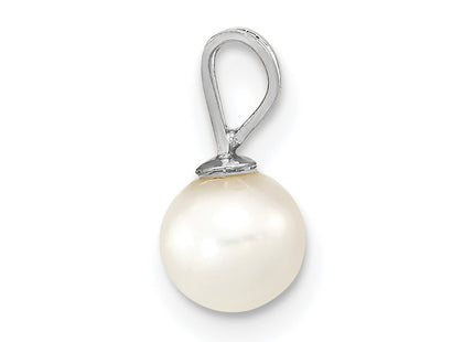 14k White Gold Pendants Style XFW395 - Classique Jewelry Inc.