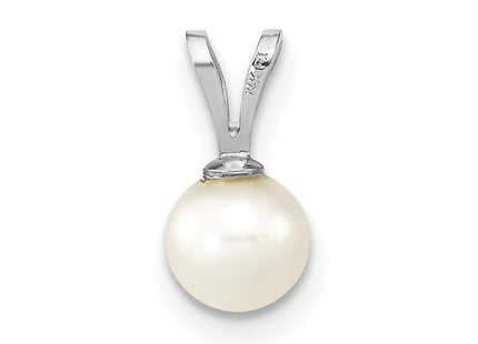 14k White Gold Pendants Style XFW395 - Classique Jewelry Inc.