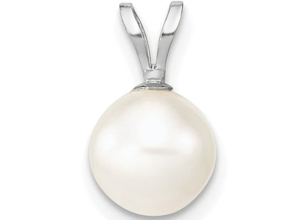14k White Gold Pendants Style XFW397 - Classique Jewelry Inc.