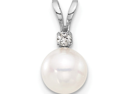 14k White Gold Pendants Style XFW473 - Classique Jewelry Inc.