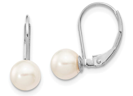 14k White Gold Earrings Style XFW480E - Classique Jewelry Inc.