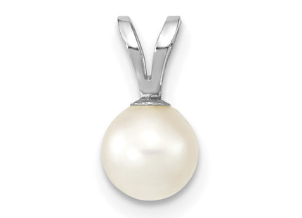 14k White Gold Pendants Style XFW486 - Classique Jewelry Inc.