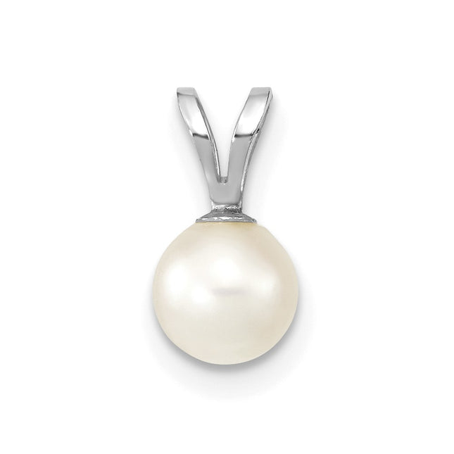 14k White Gold Pendants Style XFW486 - Classique Jewelry Inc.