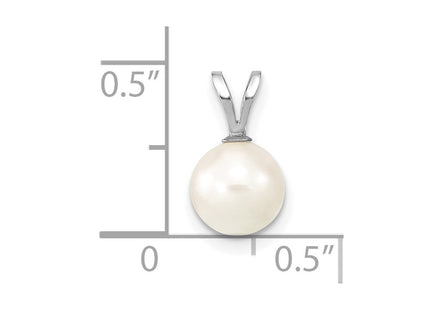 14k White Gold Pendants Style XFW488 - Classique Jewelry Inc.