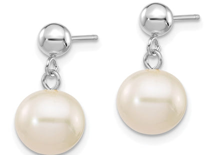 14k White Gold Earrings Style XFW570 - Classique Jewelry Inc.