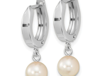 14k White Gold Earrings Style XFW650E - Classique Jewelry Inc.