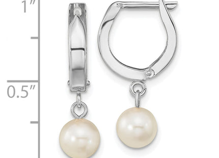 14k White Gold Earrings Style XFW650E - Classique Jewelry Inc.