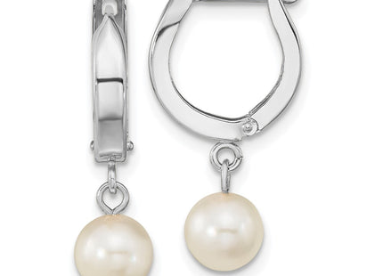 14k White Gold Earrings Style XFW650E - Classique Jewelry Inc.