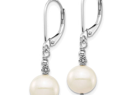 14k White Gold Earrings Style XFW654E - Classique Jewelry Inc.