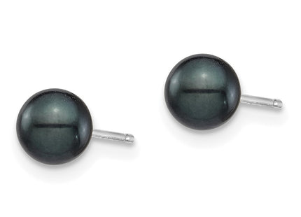 14k White Gold Earrings Style XFW689E - Classique Jewelry Inc.