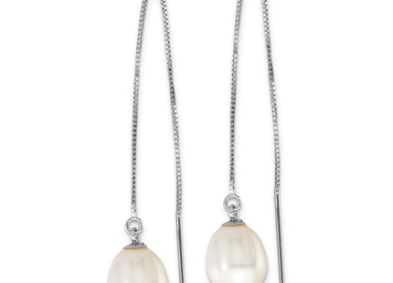 14k White Gold Earrings Style XFW713E - Classique Jewelry Inc.