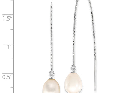 14k White Gold Earrings Style XFW713E - Classique Jewelry Inc.