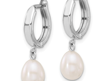 14k White Gold Earrings Style XFW792E - Classique Jewelry Inc.