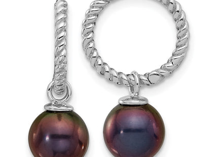 14k White Gold Earrings Style XFW859E - Classique Jewelry Inc.