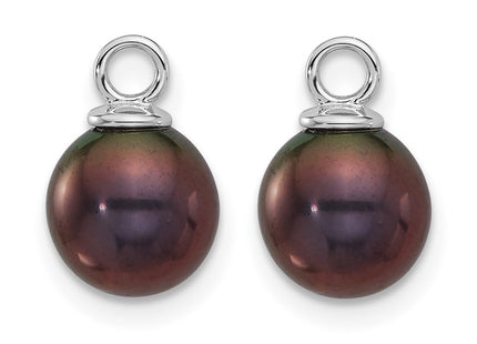 14k White Gold Earrings Style XFW859E - Classique Jewelry Inc.