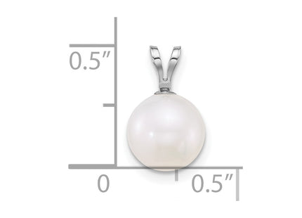 14k White Gold Pendants Style XFW887 - Classique Jewelry Inc.