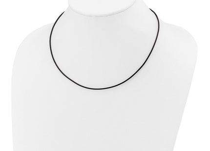 14K white gold necklace