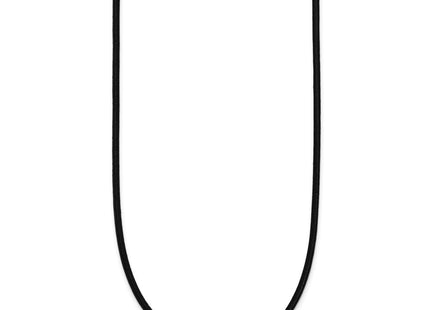 14K white gold necklace, alternate view