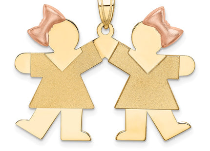 14k Two-tone Jewelry Style XK105 - Classique Jewelry Inc.