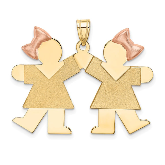 14k Two-tone Jewelry Style XK105 - Classique Jewelry Inc.