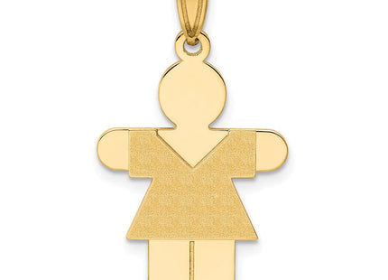 14K Girl Charm (Style XK111)