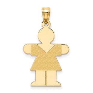 14K Girl Charm (Style XK111)