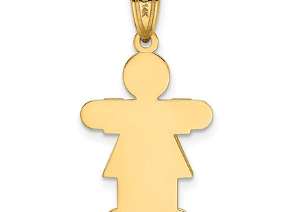 14K Girl Charm (Style XK115)