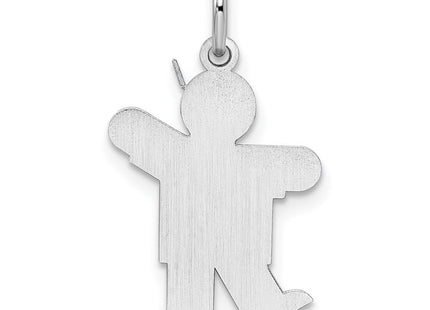 Sterling silver charm, another view